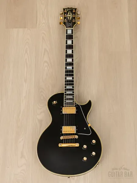 Электрогитара Gibson Les Paul Custom HH Black Beauty w/case USA 1976