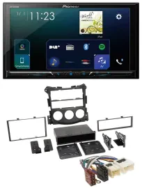 Автомагнитола для Nissan 370Z Pioneer 2-DIN, Bluetooth, USB, DAB, MP3