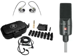 Наушники внутриканальные Mackie MP-360 Triple Balanced Armature (набор) с микрофоном sE Electronics X1 A