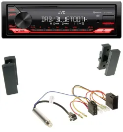 Автомагнитола для Seat Leon/Toledo (1998–2006) JVC Bluetooth, USB, DAB, MP3