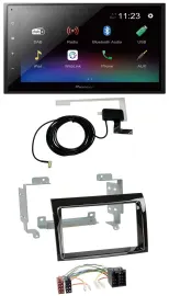 Pioneer DAB MP3 Bluetooth 2DIN USB Autoradio für Fiat Ducato 2006-2011 Citroen J