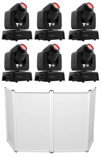 Прибор с полным движением Chauvet DJ Intimidator Spot 110 Compact с фасадом (6 штук)