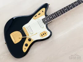 2022 Fender Traditional 60s Jaguar FSR Black w/ Gold Hardware, Japan MIJ