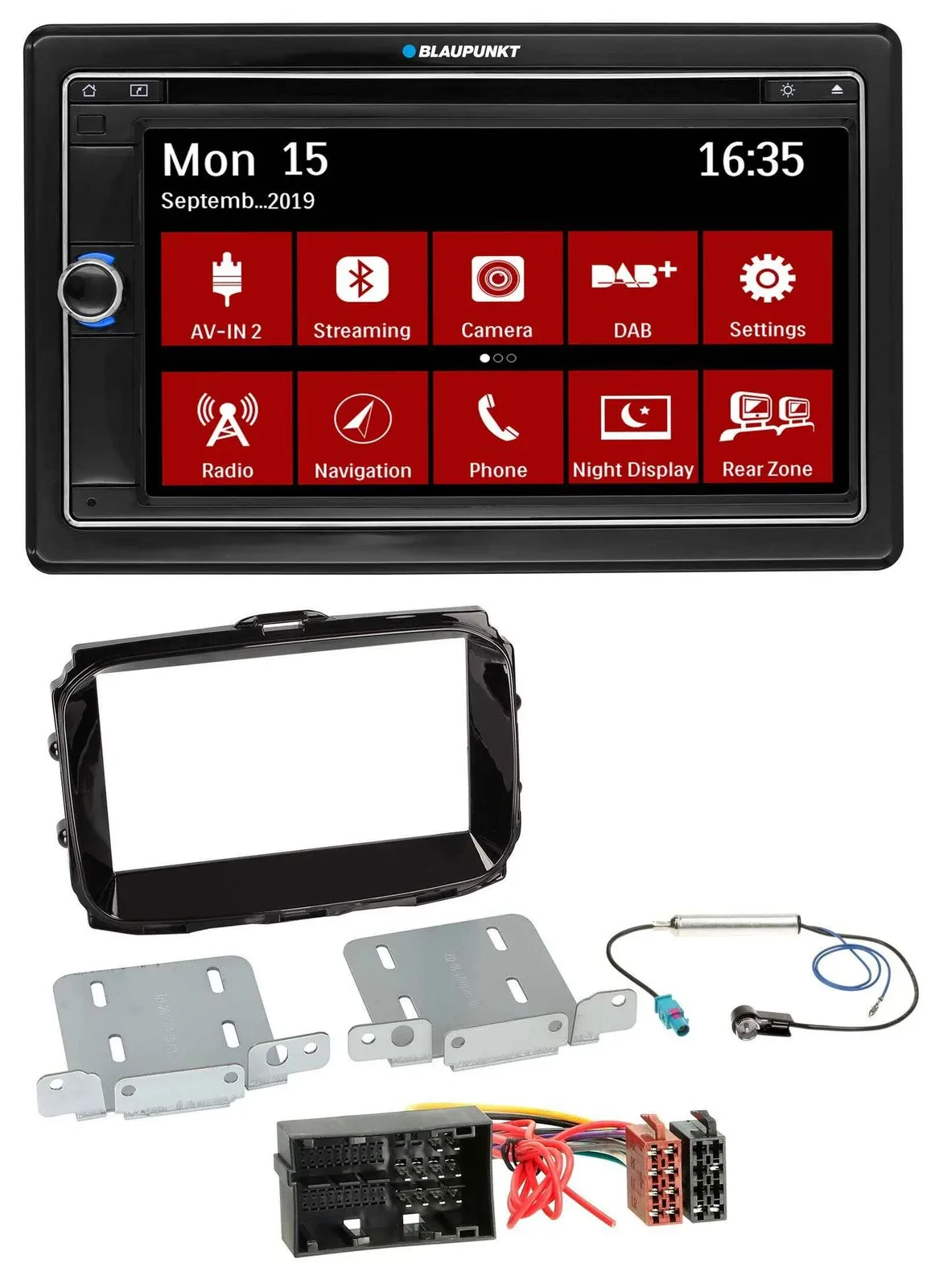 Blaupunkt Bluetooth DAB 2DIN USB DVD MP3 Autoradio für Alfa Giulietta ab 13 940