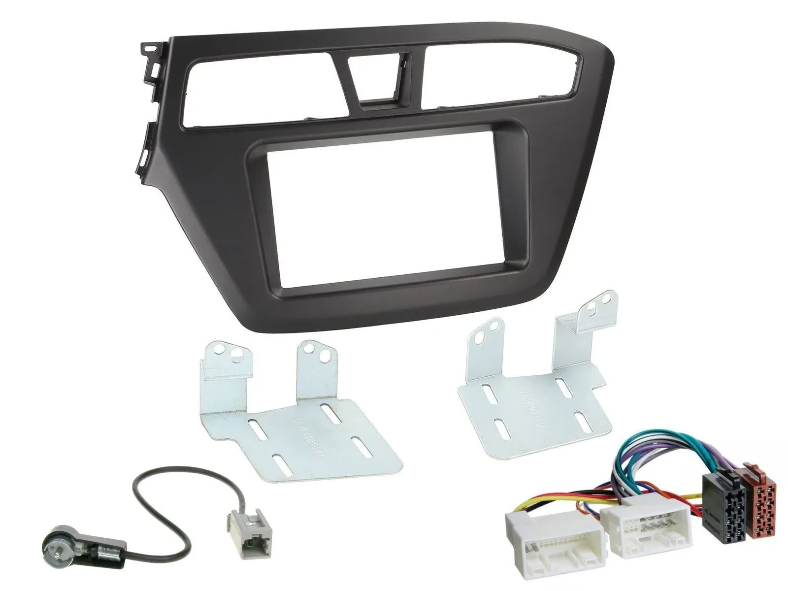 Einbauset Doppel DIN Autoradio für Hyundai i20 (2014-2020)