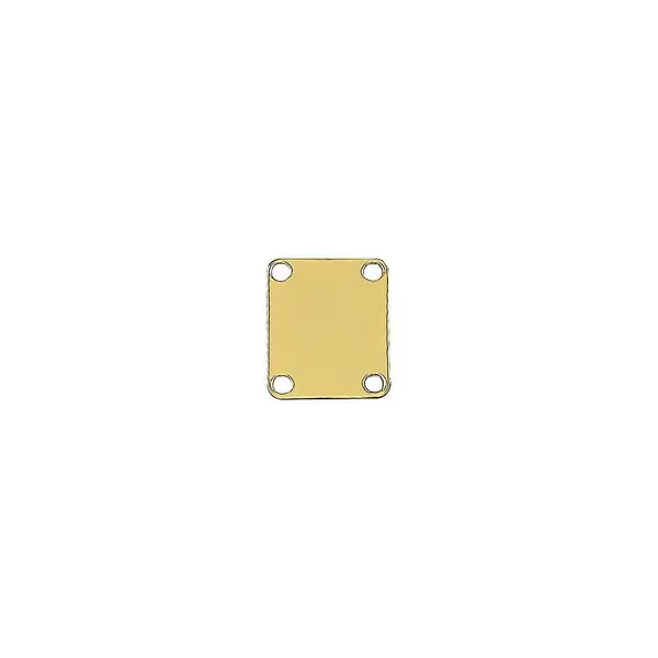 Пластина для крепления грифа Fender 4 Screw Neck Plate Gold