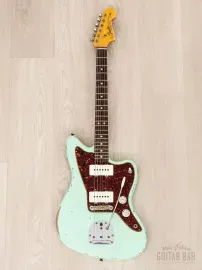 Электрогитара Fender Custom Shop 1965 Jazzmaster SS Relic Faded Surf Green w/case USA 2020