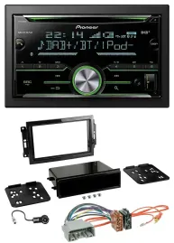 Автомагнитола Pioneer 2DIN DAB Bluetooth USB CD для Chrysler 300C, Dodge Caliber