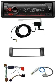 Автомагнитола Pioneer DAB USB MP3 Bluetooth для Audi A3 8L (2000–2003), A6 C5 (2000–2004)