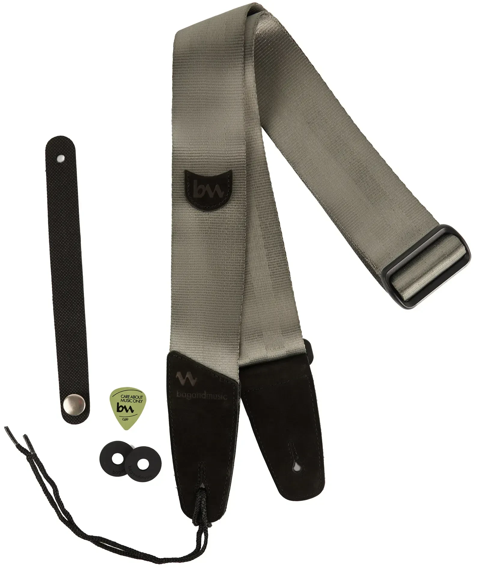 Ремень для гитары bagandmusic AKSS54 Strap Lite Dark Grey