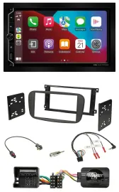 ESX 2DIN DAB USB Lenkrad Bluetooth Autoradio für Ford S-Max Mondeo 2007-2014 sch