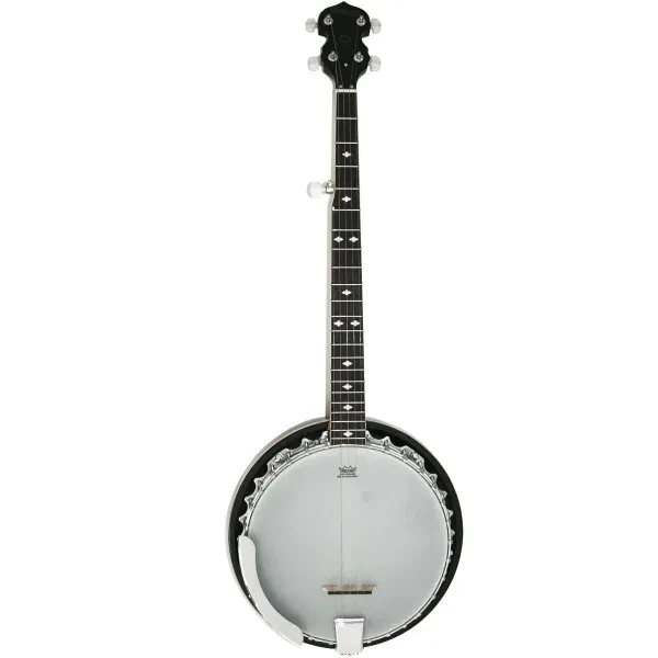 Stagg Deluxe 5 String Bluegrass Banjo W/Resonator & 30 Bracket Hooks #BJM30DL