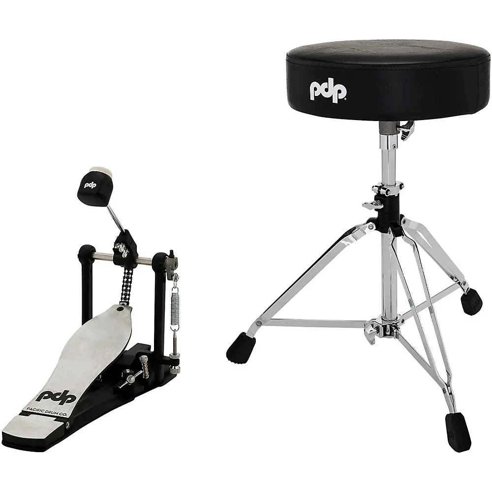 Педаль для барабана PDP by DW 800 Series PDHW8S2 Single Pedal + трон 13" (набор, 2 шт.)