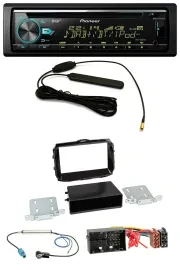 Автомагнитола для Alfa Giulietta Pioneer CD/MP3/AUX/DAB/USB 52-pin с 2013, черный (piano black)