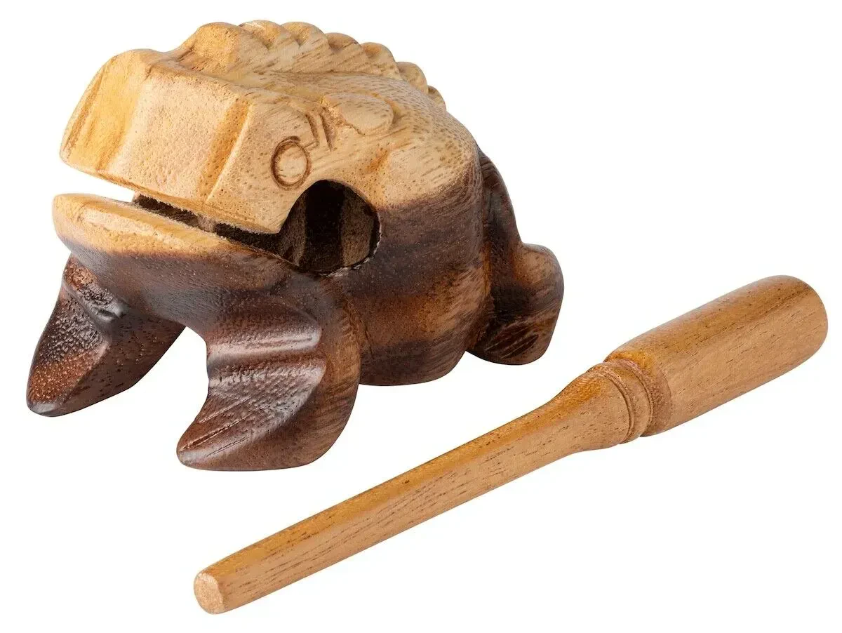 Гуиро Nino Percussion NINO513NT Wood Frog Natural