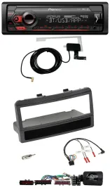 Pioneer DAB USB Lenkrad Bluetooth Autoradio für Ford Focus Escort Fiesta schwarz