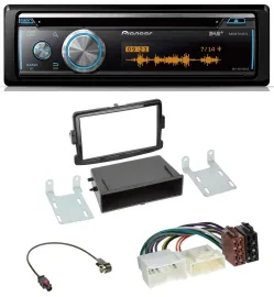 Автомагнитола для Dacia Lodgy, Sandero, Opel Vivaro Pioneer CD, DAB, USB, Bluetooth