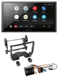 Pioneer USB 2DIN DAB MP3 Bluetooth Autoradio für Citroen C3 2010-2016 DS3 ab 201