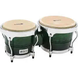 Бонго LP Performer Series Bongos with Chrome Hardware Green Fade