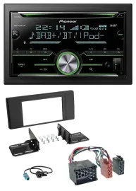 Автомагнитола Pioneer 2DIN, Bluetooth, DAB, USB, CD для BMW X5 (E53, 2000–2002)