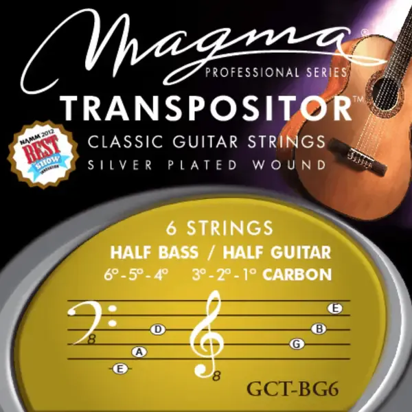 Струны для классической гитары Magma Strings GCT-BG6
