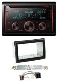 Pioneer 2DIN DAB MP3 Bluetooth USB CD Autoradio für Renault Megane 2002-2008