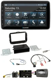 Blaupunkt USB DAB SD Lenkrad Bluetooth Autoradio für Alfa Giulietta 13-21 piano-