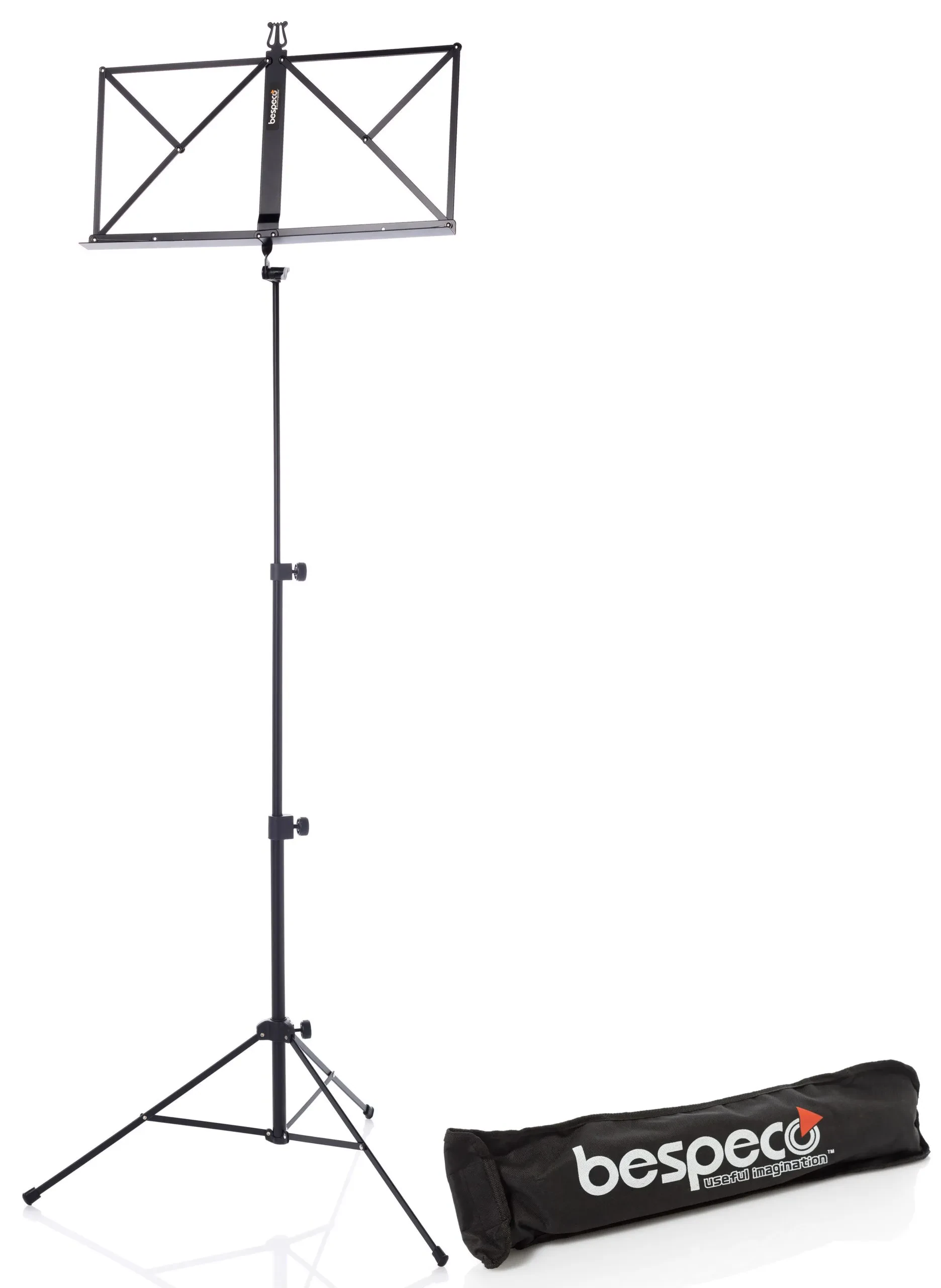 BESPECO BP1EXN Пюпитр металлический складной, черный цвет