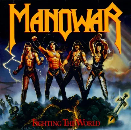 MANOWAR - Fighting The World (LP , Used)