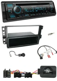 Автомагнитола Kenwood Bluetooth USB CD DAB для Chevrolet Aveo/Captiva с поддержкой кнопок на руле