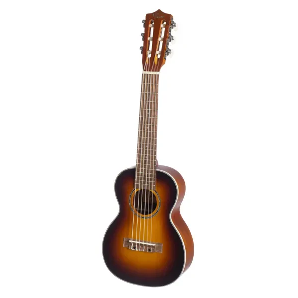 Deluxe Guitarlele Tenor Ukulele 6-Saitig Fichtendecke Mahagoni 431mm 18 Bünde