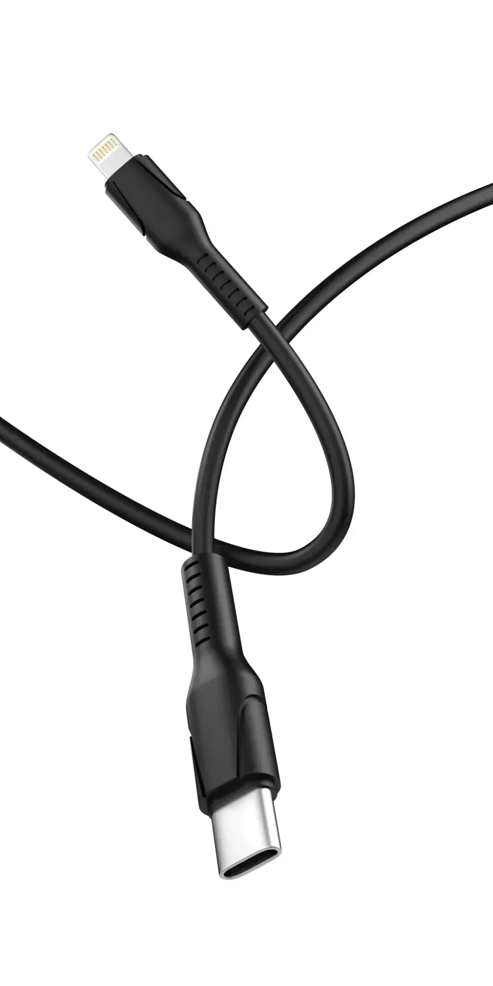 USB-кабель GoPower 00-00028378 GP21TL Black 3.0A 27W