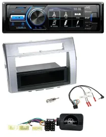 JVC Bluetooth Lenkrad USB DAB Autoradio für Toyota Corolla Verso 2004-2007 silbe