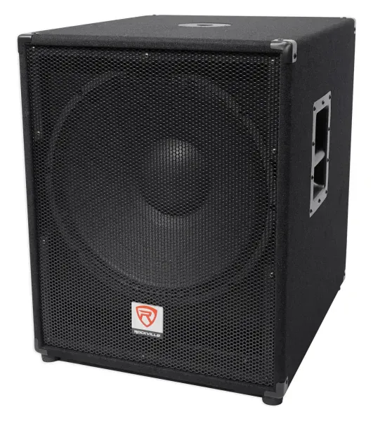 Rockville PBG18 18" 2000 Watt MDF Cabinet Subwoofer Sub For Church Sound Systems