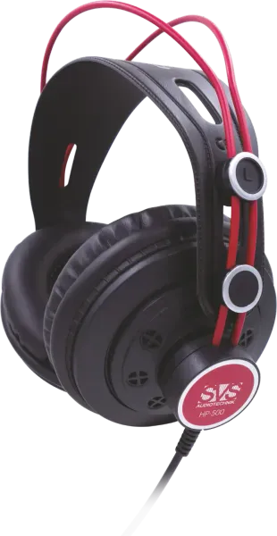 Наушники проводные SVS Audiotechnik HP-500 Black Red