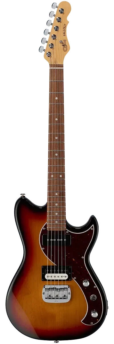 Электрогитара G&L Fullerton Deluxe Fallout 3-Tone Sunburst