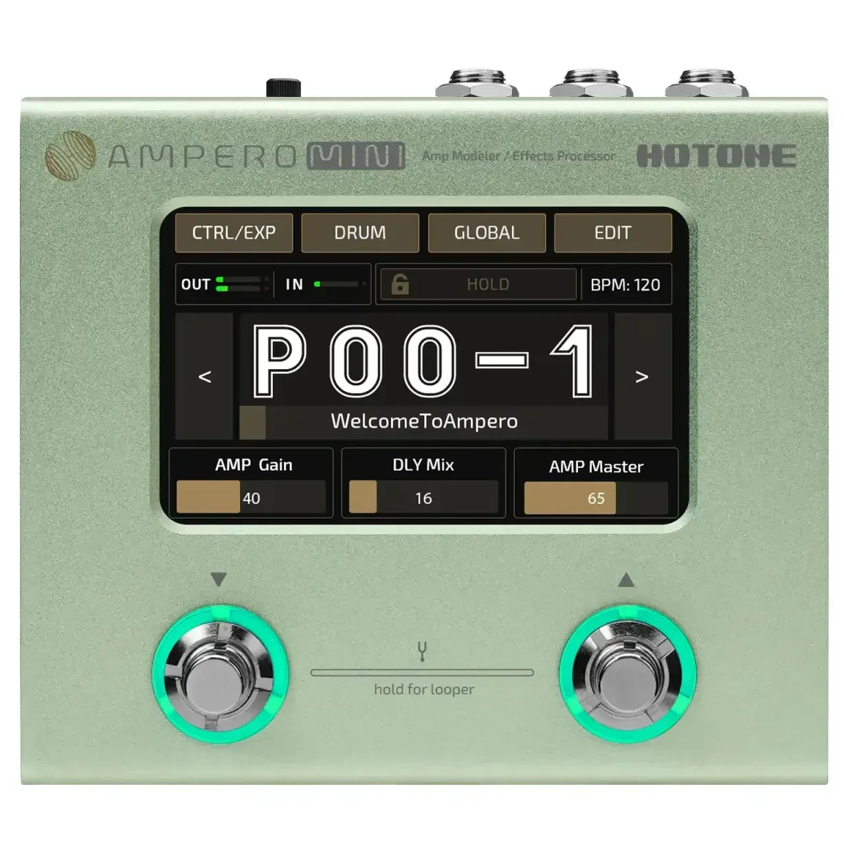 Процессор для электрогитары HOTONE Ampero Mini Matcha