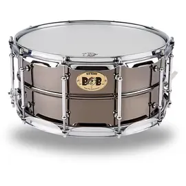 Малый барабан Pork Pie Big Black Brass 14x6.5 Black