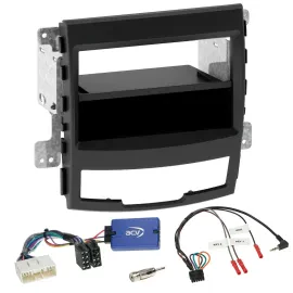 Radioset Lenkradadapter DIN Autoradio für SsangYong Korando CK 10-13 Telefontast