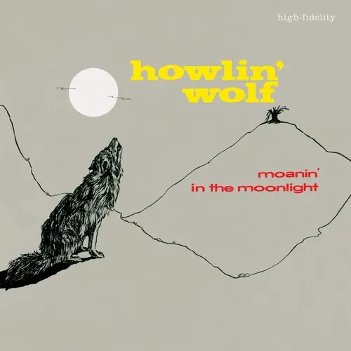 Виниловая пластинка Howlin' Wolf - Moanin In The Moonlight - Limited 180-Gram Crystal Clear Vinyl wi