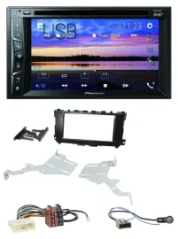 Pioneer Bluetooth 2DIN USB DVD DAB MP3 Autoradio für Nissan Altima 2013-2018