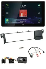 JVC DAB Lenkrad Bluetooth USB Autoradio für BMW 3er E46 (98-07)