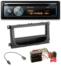 Pioneer MP3 DAB USB CD Bluetooth Autoradio für Ford Mondeo S-Max 07-14 Ablagefac
