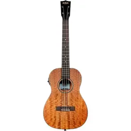 Укулеле Kala Curly Mango Baritone Acoustic-Electric Ukulele