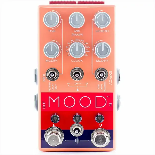 Педаль эффектов для электрогитары Chase Bliss MOOD Granular Delay and Looper Pedal