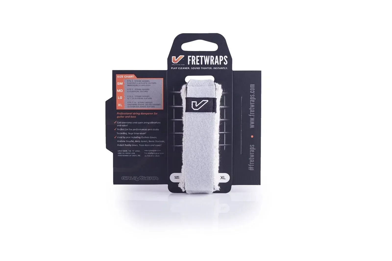 Глушитель струн Gruv Gear FretWraps String Muter White X-Large