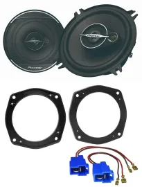 Pioneer 13cm 3-Wege 300Watt Lautsprecher für Nissan Micra Fronttür Ablage Auto B