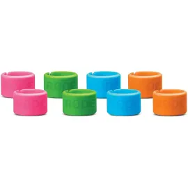 Rode XLR-ID Color-Coordinated XLR Rings, 8-Pack #XLRID