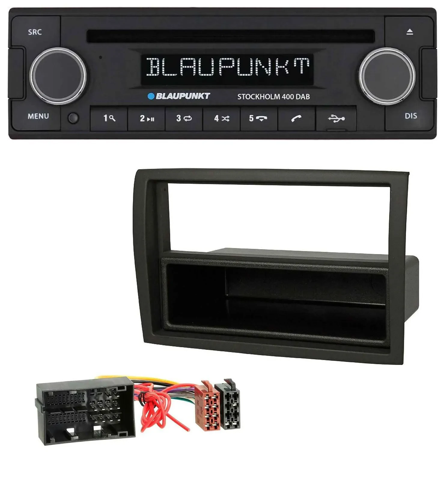 Blaupunkt MP3 Bluetooth DAB CD USB Autoradio für Fiat Ducato Citroen Jumper Peug