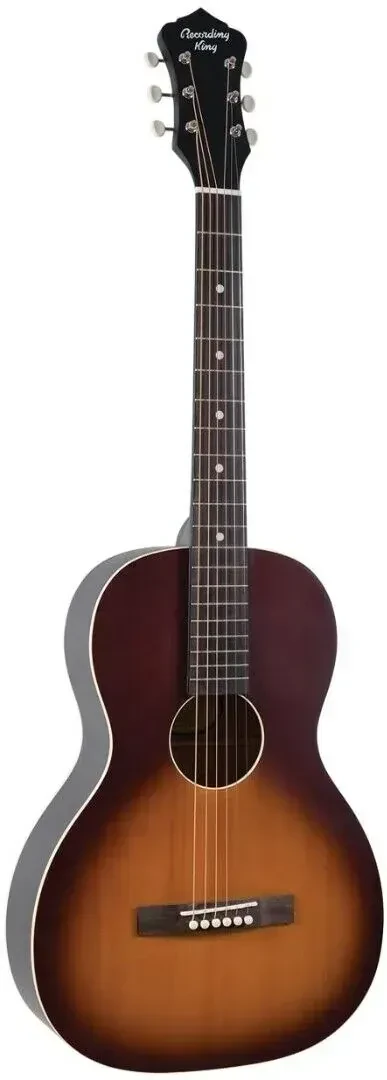 Recording King RPS-9-TS Dirty 30s Series 9 Single 0 Acoustic Guitar in Sunburst